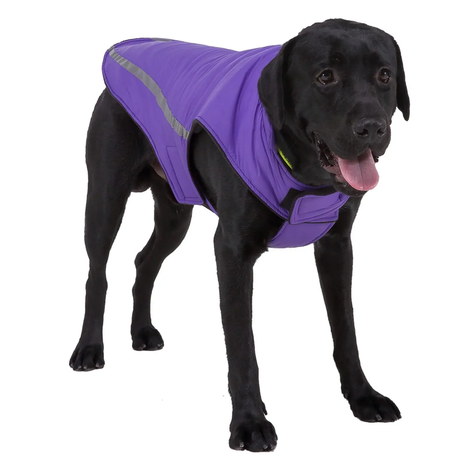 

Хлопковая куртка ZOOBERS для собак, уличные теплые зимние пальто для собак, жилет для холодной погоды, одежда для маленьких, средних и больших собак