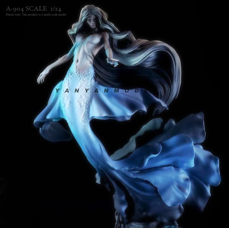 

1/24 Resin model kits figure beauty colorless and self-assembled A-904