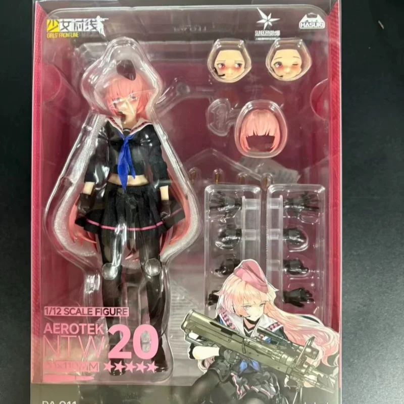 Фото Фигурка Хасуки 1/12 Ntw-20 Aerotek Girls Frontline Pa011, коллекционная аниме-фигурка со сменными аксессуарами. №2