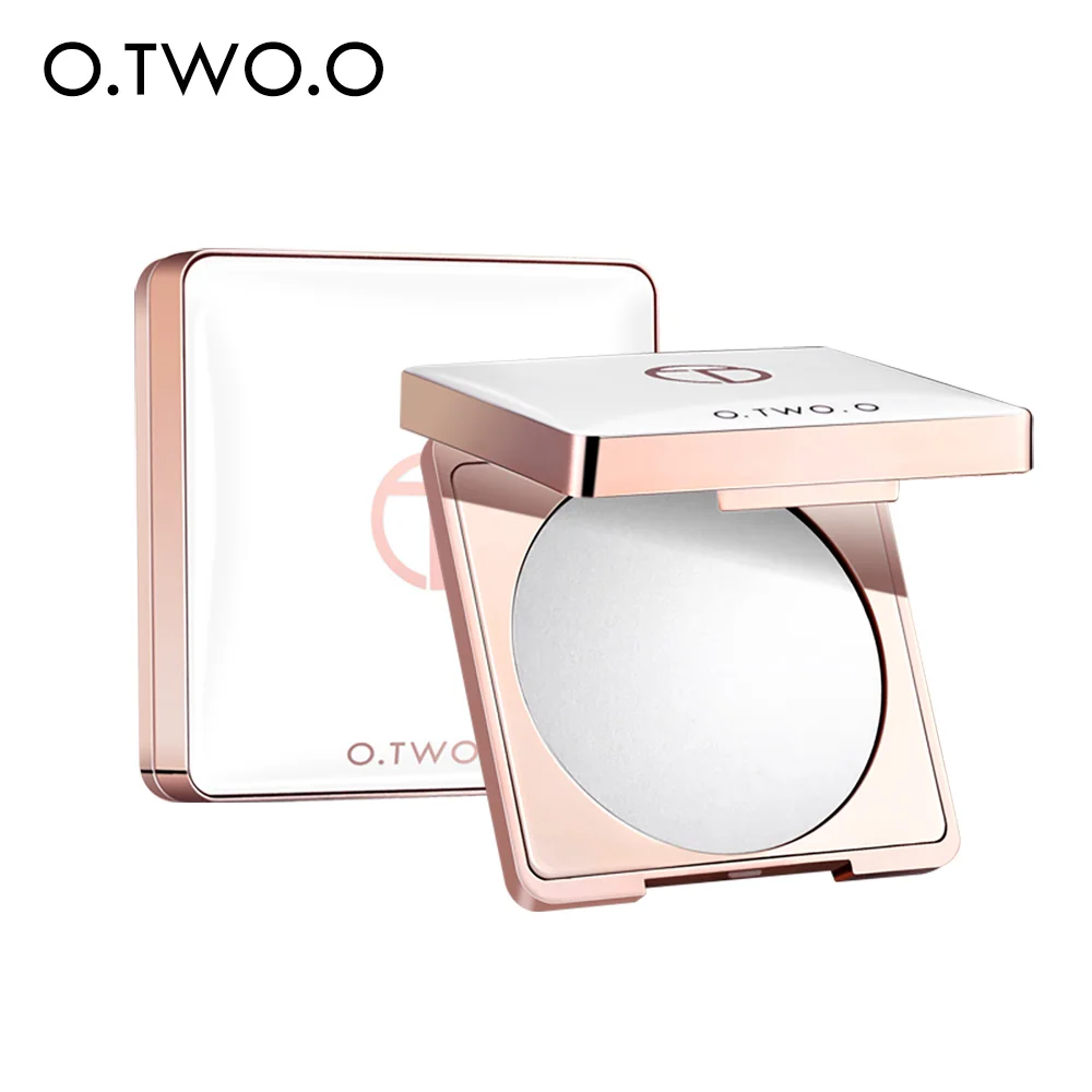 

O.TWO.O Makeup Face Pressed Powder Oil Control Setting Powder Soft Smooth Finish Waterproof Face Loose Powder Cosmetic
