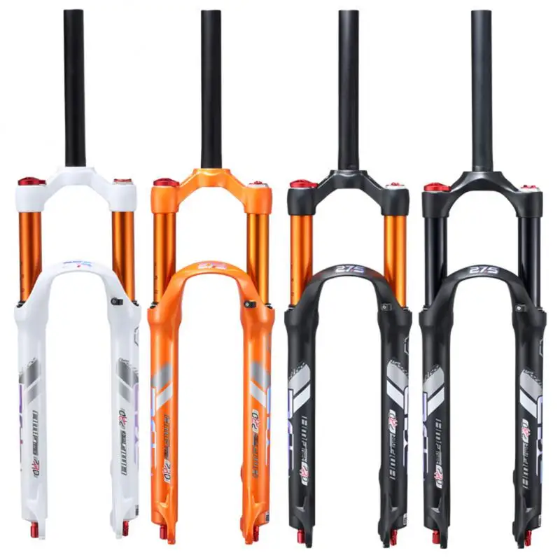 

Bicycle Front Fork Mountain Road Bike Suspension Bike 26/27.5/29 inch Stroke Air Damping Remote Suspension Control Bicycle Parts