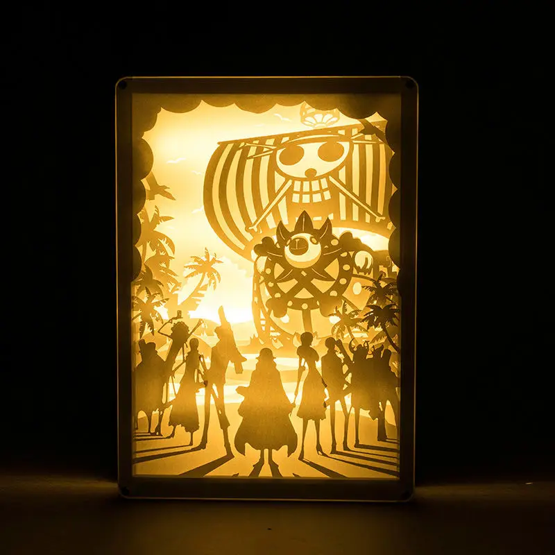 

One Piece Anime model decoration trend luminous lamp toy boy girl children's gift
