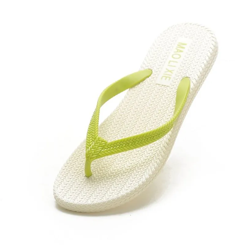 

2022 Summer Fashion Women Casual Shoes Jelly Flip Flop Lady Beach Peep Toe Indoor Slippers Cool Water Sandal Green Pink Black