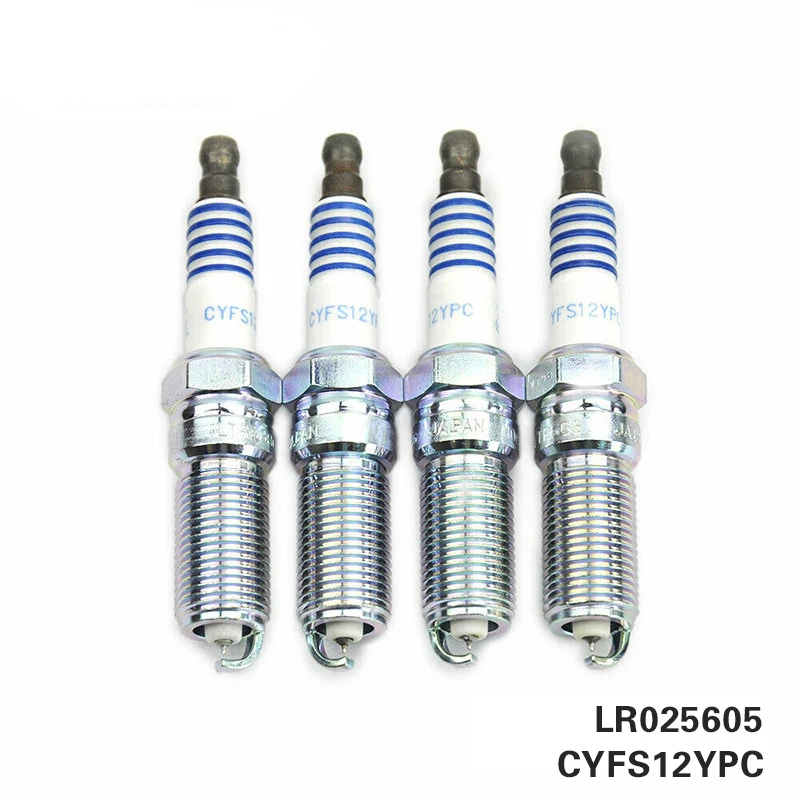 

4/6 шт. LR025605 CYFS12YPC иридиевая Свеча зажигания для Land Rover Range Rover Evoque Ford Galaxy Mondeo S-MAX Volvo S60 S80 V60 V70