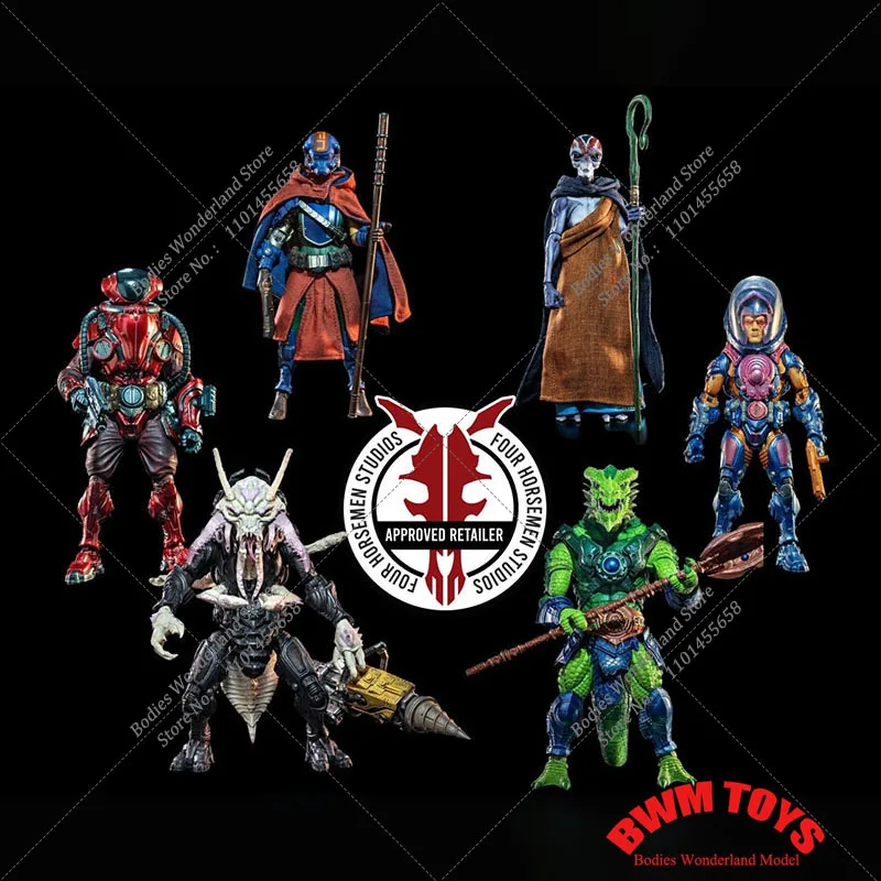 Экшн-фигурка четырех рыцарей Вселенная Легион 3 волны 1/12 пилоты синий маг Альта