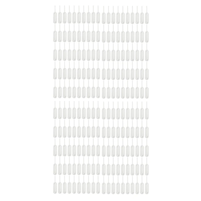

Пластиковые пипетки-капельницы для переноса, 4 мл, 200 шт.