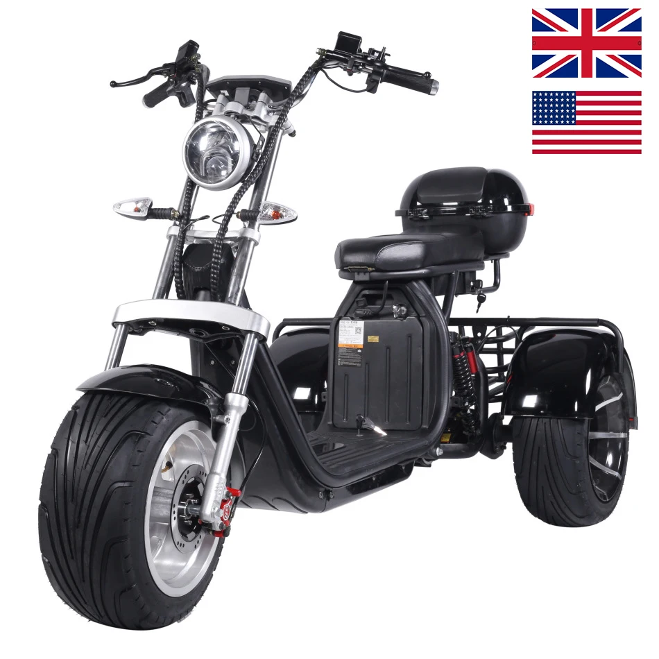 Горячая Распродажа складская EEC COC взрослая трехколесная тележка для гольфа Citycoco