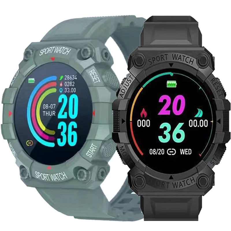 

FD68S Smart Watch Men Women Smartwatch Touch Smart Bracelet Heart Rate Blood Fitnes Tracker Sports Watches For IOS Android