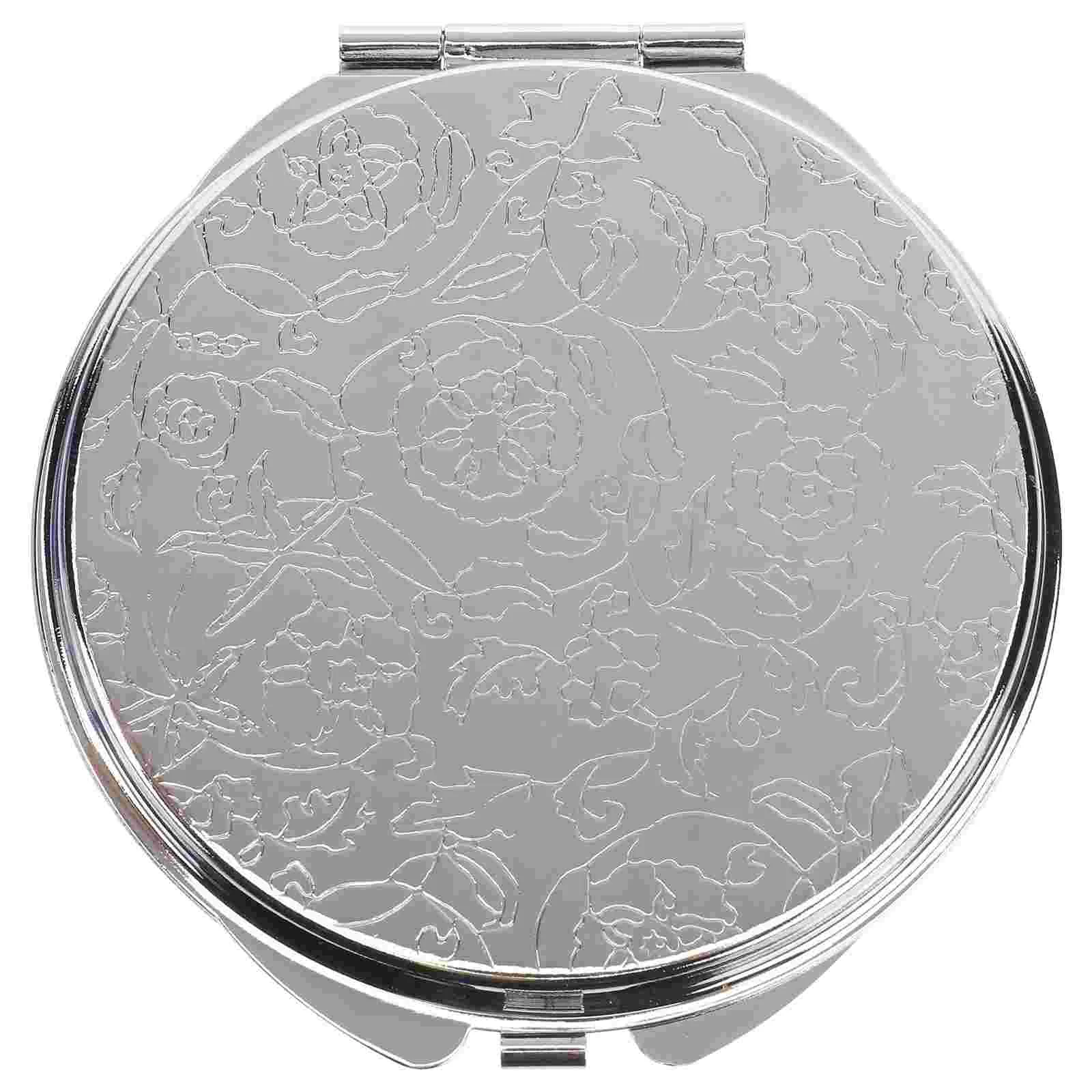 

Vanity Mirror Purse Mirror Small Pocket Mirror Round Makeup Mirror Handbag Metal Portable Makeup Mirror Travel