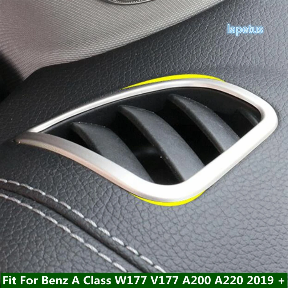 

Dashboard Upper Air Conditioning AC Vents Frame Cover Trim For Mercedes Benz A Class W177 V177 A200 A220 2019 - 2022 Accessories