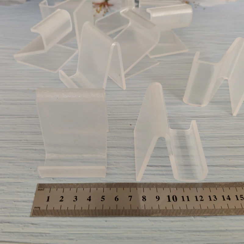 10 шт. акриловый держатель для показа подставка кошелька сумки телефонной книги T3