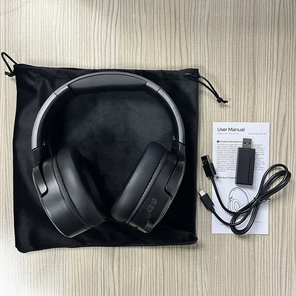 Беспроводная игровая гарнитура с микрофоном BT 5 4 2 4G