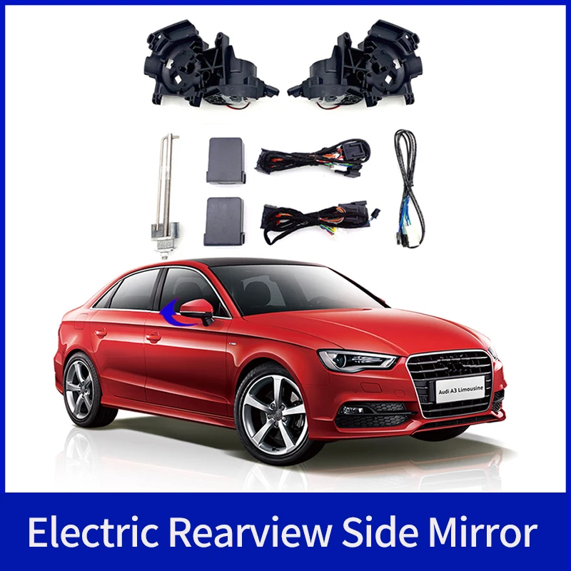 

For AUDI A3 2021+Auto Intelligent Automatic Car Electric Rearview Side Mirror Folding System Kit Module