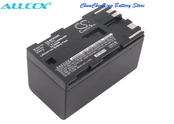 

Cameron Sino 4400mAh/5200/6600/7800 Battery BP-955 for Canon GL2, XF100, XF105, XF300, XF305, XH A1, XL1,XL1S,XL2,XM2