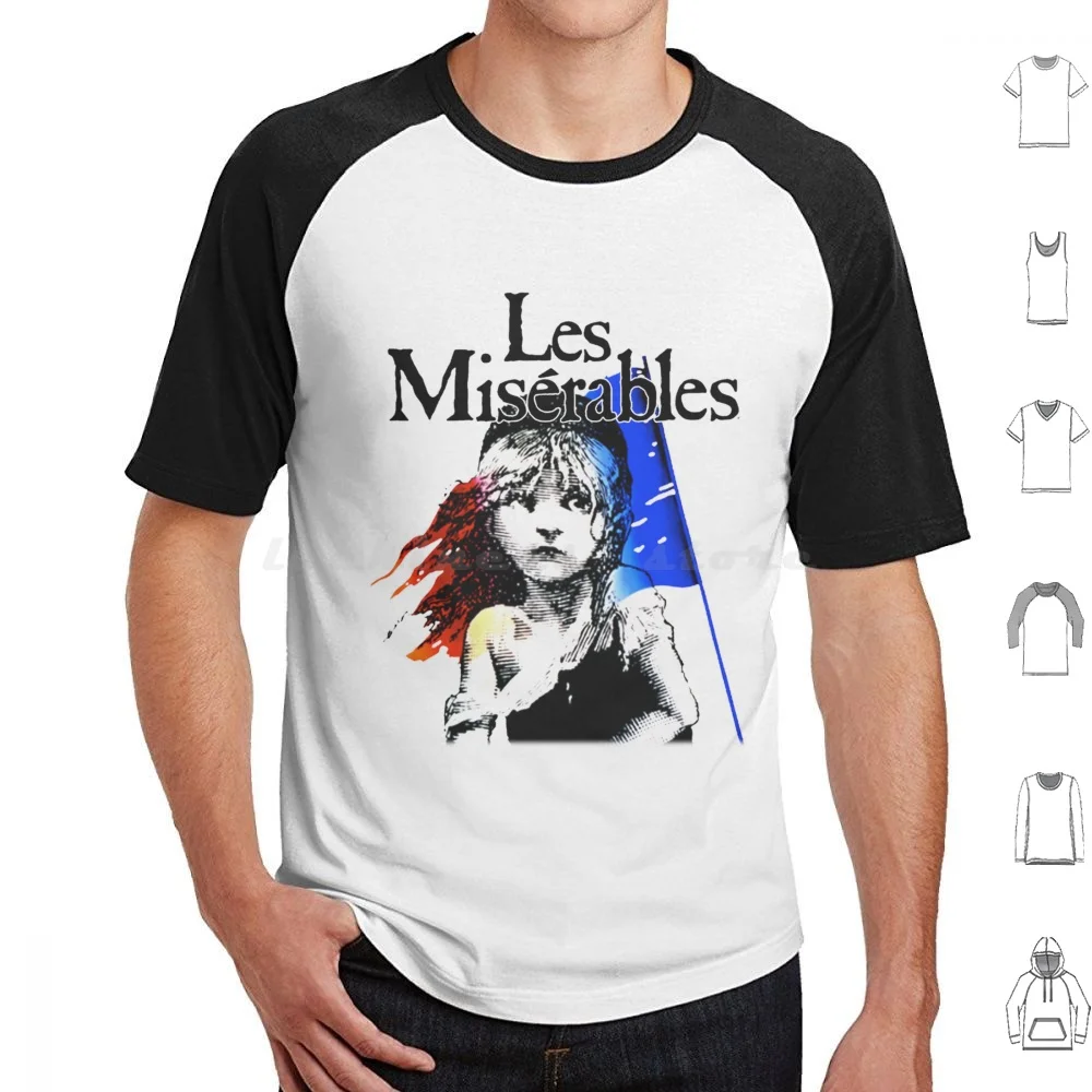 Футболка Les Miserables (белая) крутая хлопковая 6Xl винтажные London