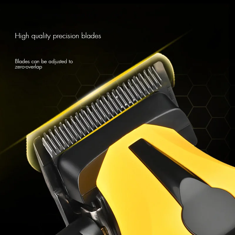 WMARK NG-1002 Машинка для стрижки волос 7200 об/мин Керамическое лезвие со светодиодным