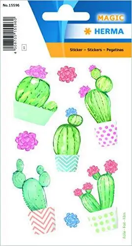 

Марка: волшебная наклейка Herma Cute kaktuckt, фольга, Категория: наклейка s