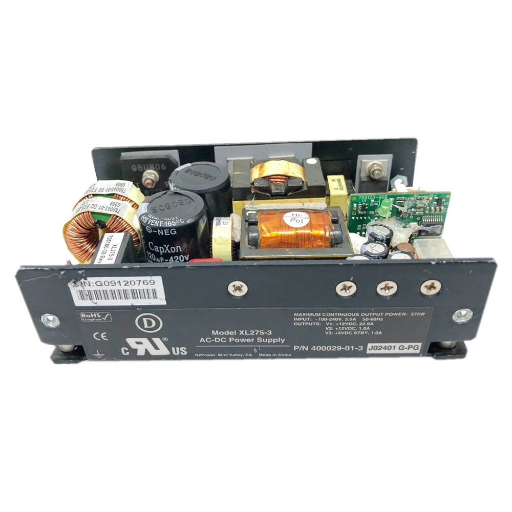 XL275-3 для модуля питания медицинского оборудования N2 Power + 12V22.9A 12V1A 5V1A