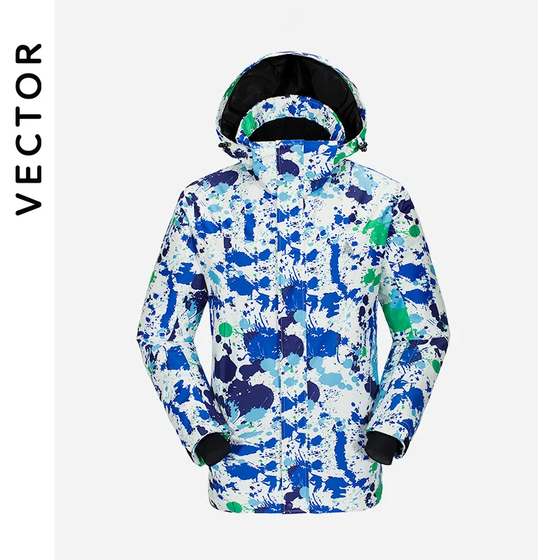 VECTOR Brand Winter Ski Jackets Men  Outdoor Thermal Waterproof Snowboard Jackets Climbing Snow Skiing Clothes  HXF70002