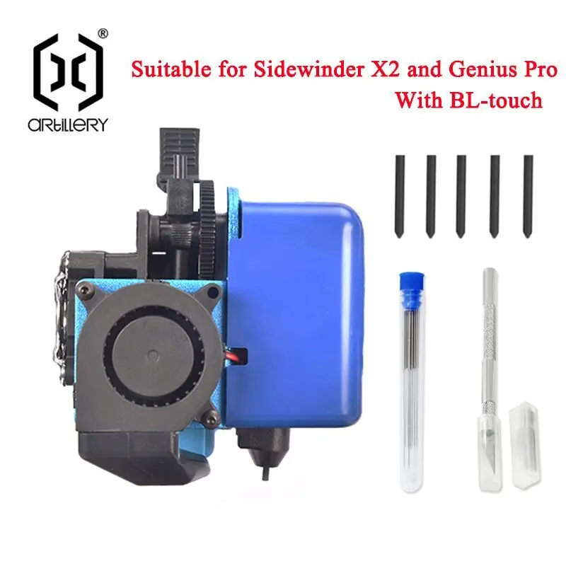 Artillery Sidewinder X2 And Genius Pro Extruder Kit, Automatic Leveling, Suitable For Cannons, Support Other Brand 3D Print