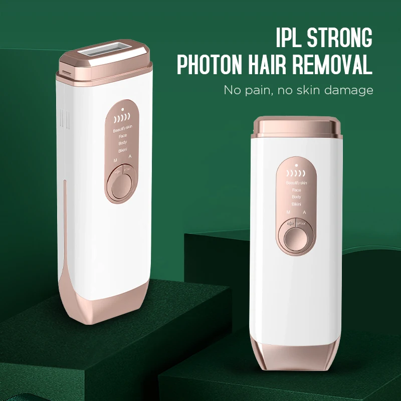 Epilator Photoepilator Laser Hair Remover Electric Trimmer Shaver for Women Painless Safe Reusable Body Pubic Depilation Removal