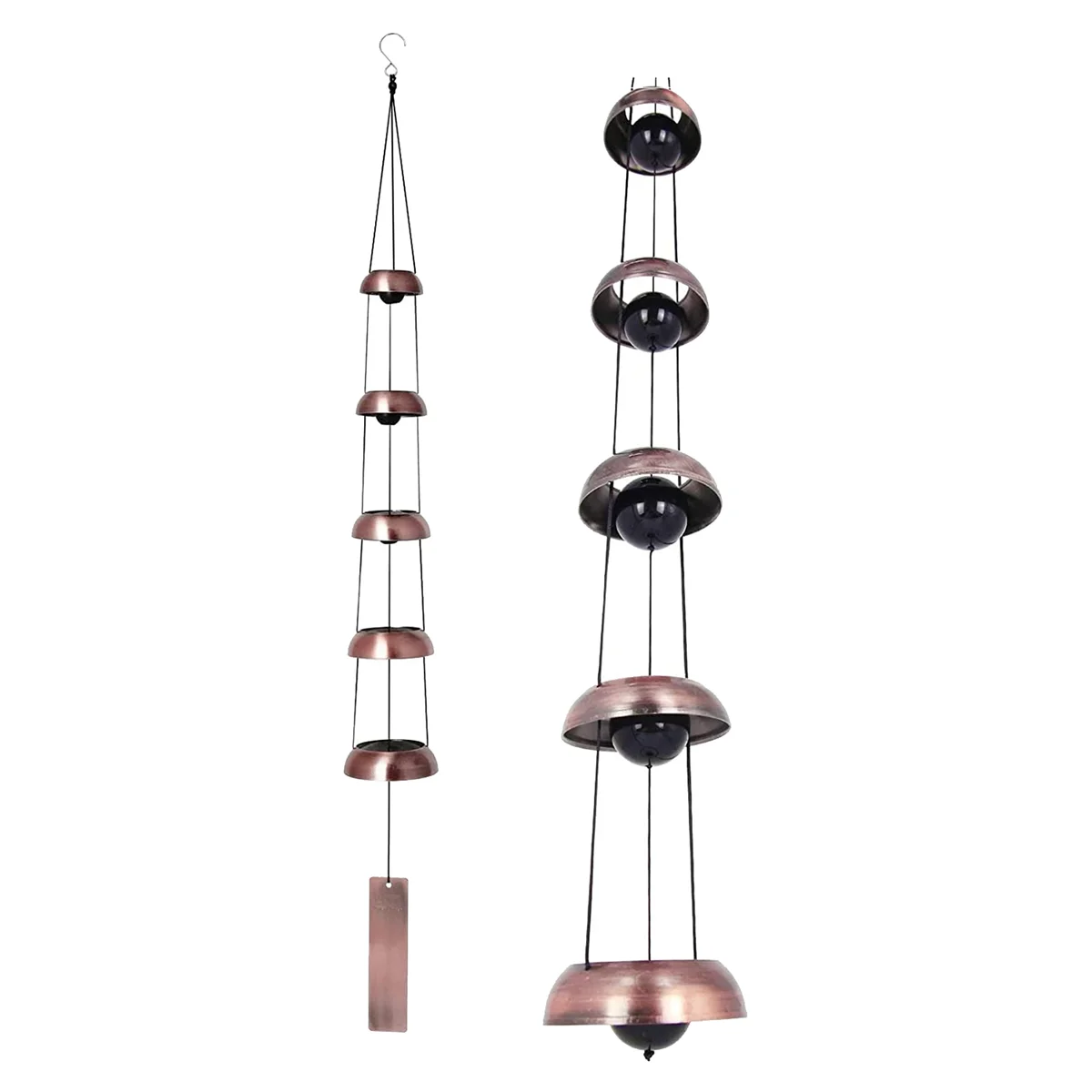 

Temple Wind Bell - Memorial Bell Wind Chime for Unique Gift, Feng Shui Wind Chime for Outdoor Decoration in Yard