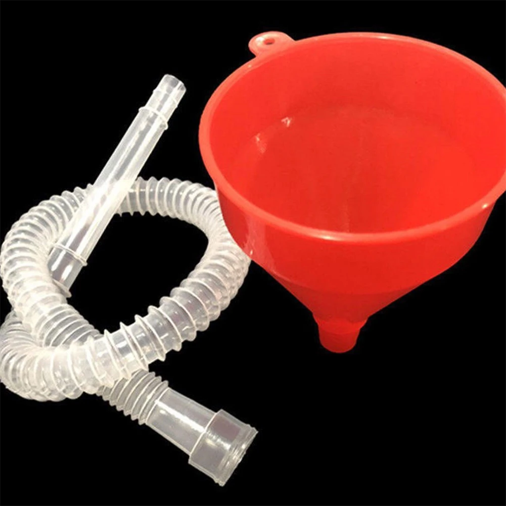 

Universal Plastic Car And Motorcycle Refueling Gasoline Engine Oil Funnel With Filter Fluid Change Filling Motorcycle Car Oiler