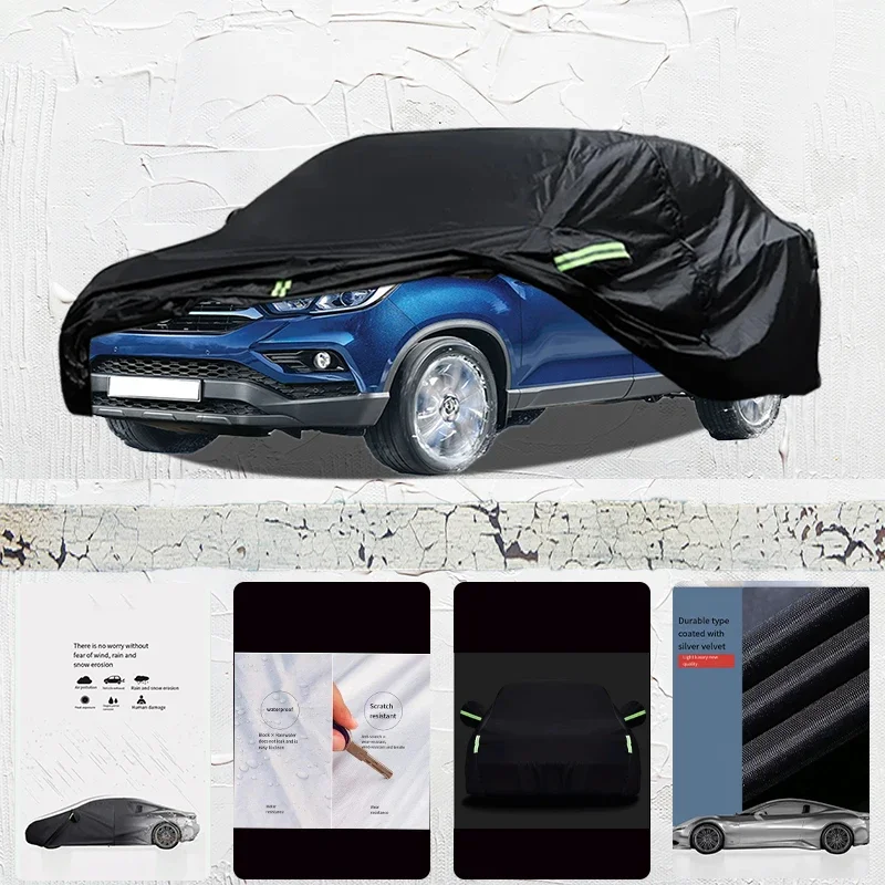 Для SsangYong Musso для любой погоды улицы полностью покрыты снегом и УФ-защитой