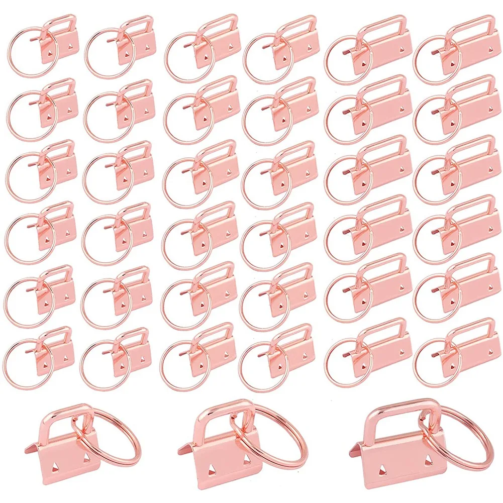 

1 Inch Key Chain Hardware with Key Ring for Webbing Wristlets Fabric Key Lanyard Clasp Supplies (20mm/25mm/32mm) B