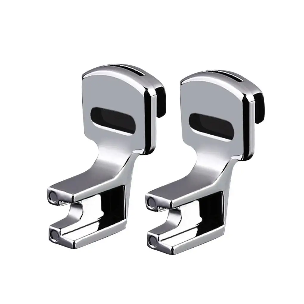 

Hot Sale 1Pcs Sliver Rolled Hem Curling Presser Foot For Sewing Machine Singer Replacement Sewing Accessories