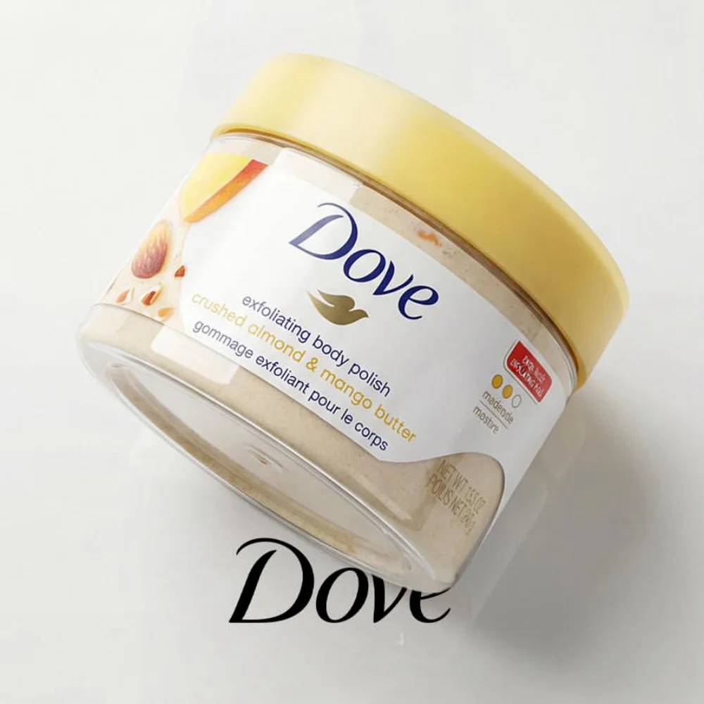 Скраб для тела Dove Exfoliating Body Scrub 298г, увлажняющий и питательный, мягкий отшелушивающий скраб для сухой и огрубевшей кожи, с различными ароматами, уход за кожей. (art.: 3920dc95460ff) - 3920dc95460ff