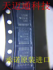 10PCS SN74LVC10APWR SN74LVC10A silk-screen LC10A TSSOP14 logic gate chip