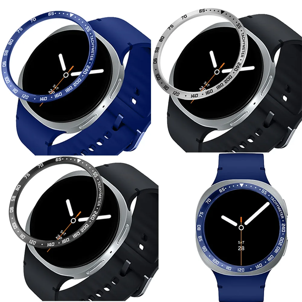 Фото Защитный чехол-рамка BEHUA Bezel Ring для Samsung Galaxy Watch 8 Classic 42 мм/46 мм, Watch8 40 мм/44 мм №1