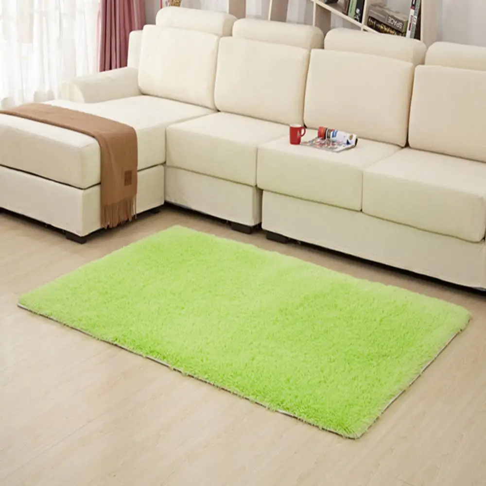 

Solid Color Floor Mat Sofa Cushion Living Room Bedroom Carpet Home Decoration