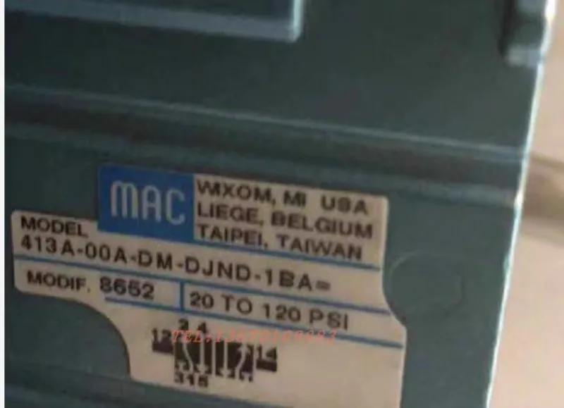 Электромагнитный клапан 413A-00A-DM-DJND-1BA OOA-DM-DJBJ-1KJ DDAA DDFA