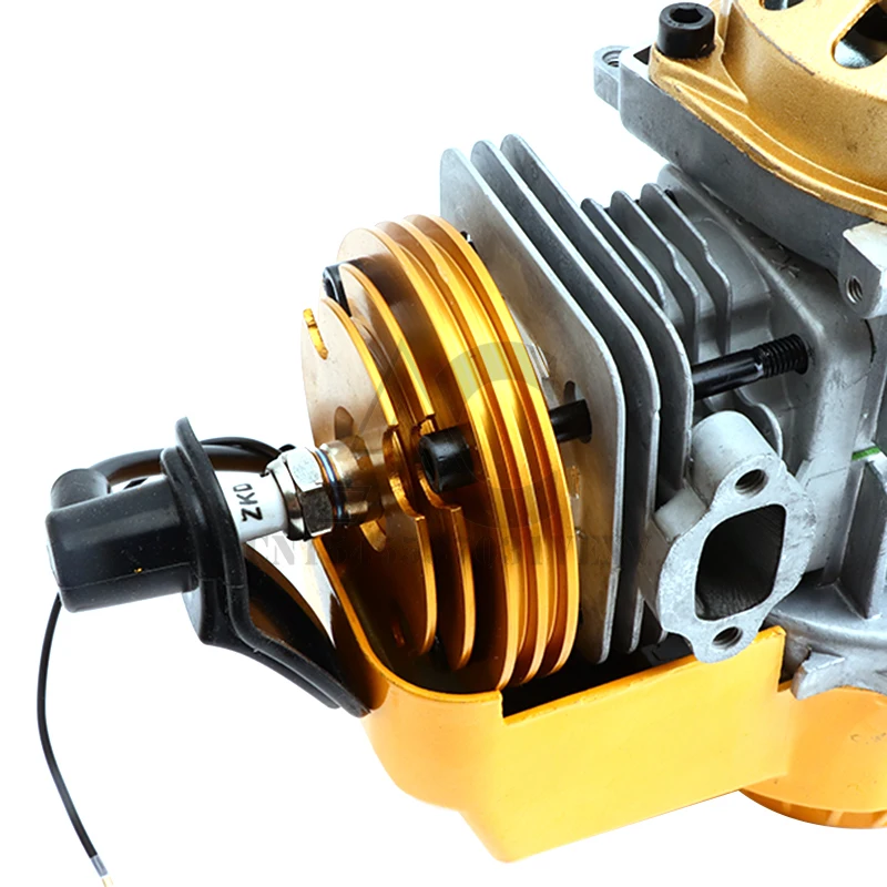 Двухтактный модифицированный бензиновый двигатель для мини-мотоцикла 49CC 44-6