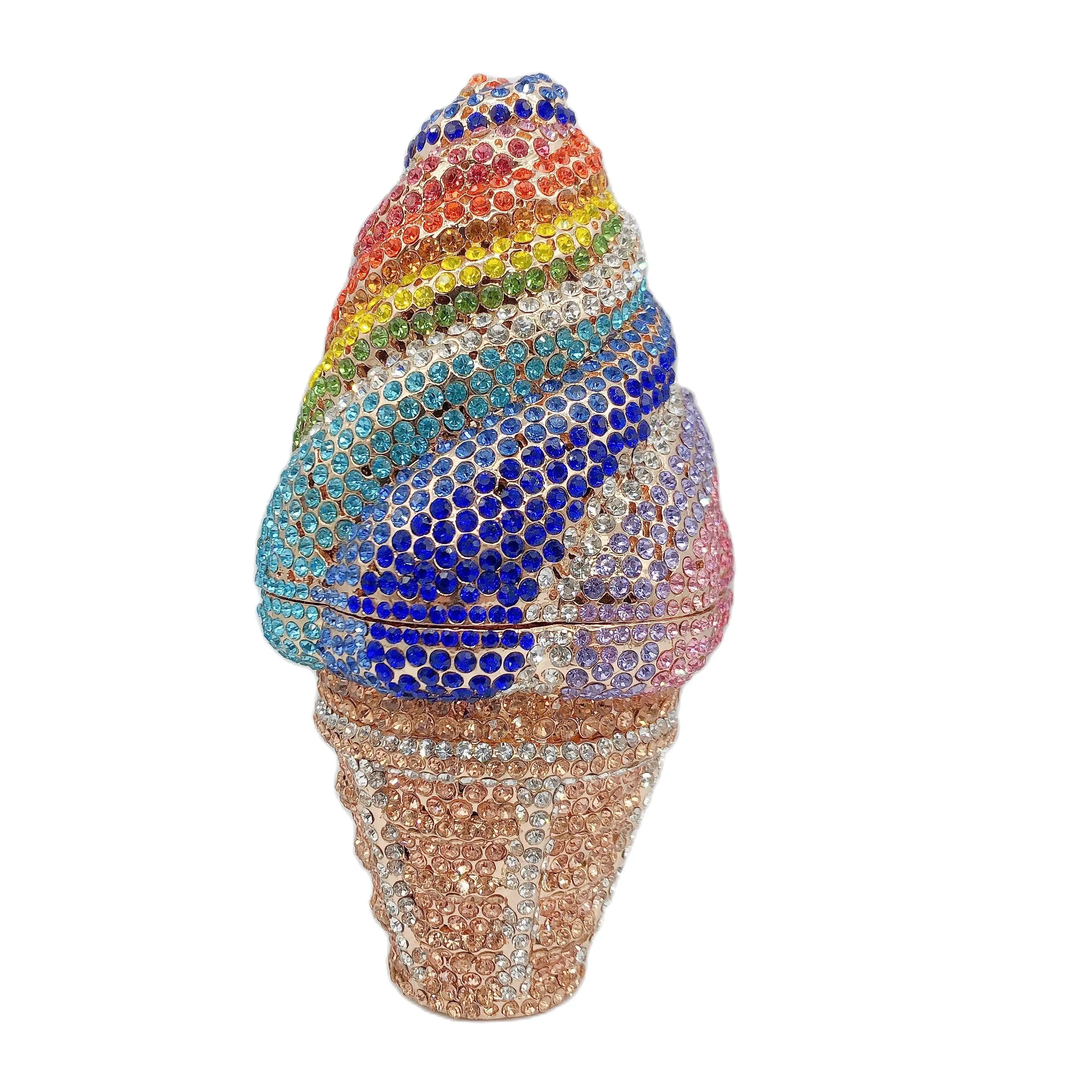 Новая сумка для ужина с мороженым и бриллиантами европейский американский