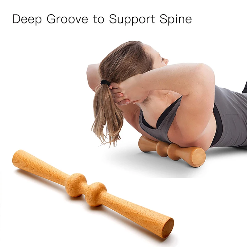 

Natural Bamboo Massage Wood Therapy Guasha Massager for Body Gouache Scraping Tool Back Pain Relief Anti Cellulite