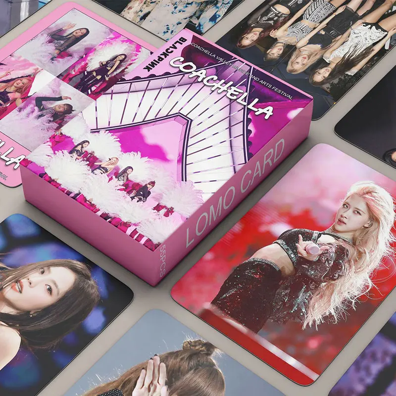 

New Kpop Photocards ITZY TWICE BORN Pink Venom JENNIE Lomo Cards LISA Rose Jisoo Album Shut Down K Pop Photocard Accessories