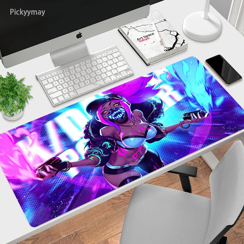 

LOL Mouse Pad Anime Large Gamer Pc Gaming Sexy Girl Mousepad Laptop Computer Keyboard Desk Speed Mice Mat League Of Legends
