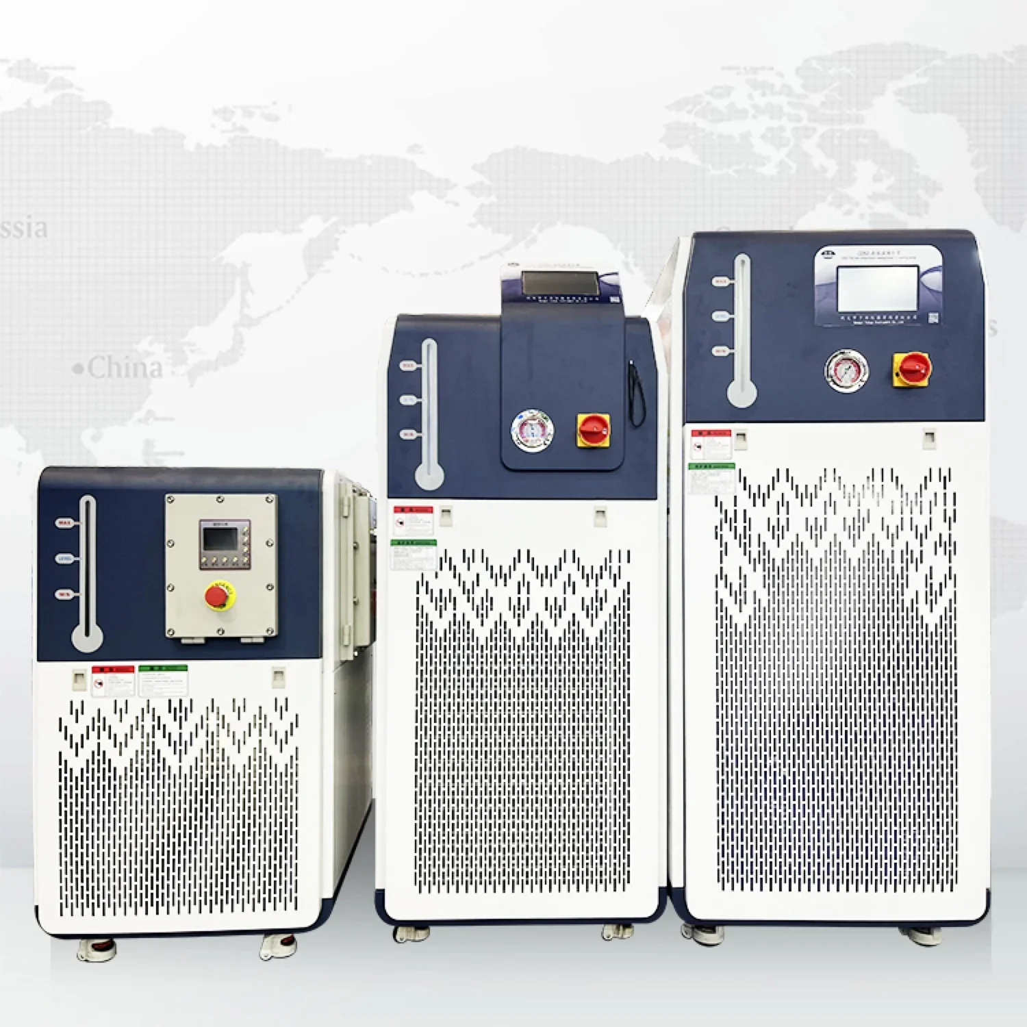 Dir Somaliland Laboratorio Industriale Raffreddato Ad Aria Refrigeratore A Ricircolo Di Glicole Ultra Bassa Temperatura Chiller