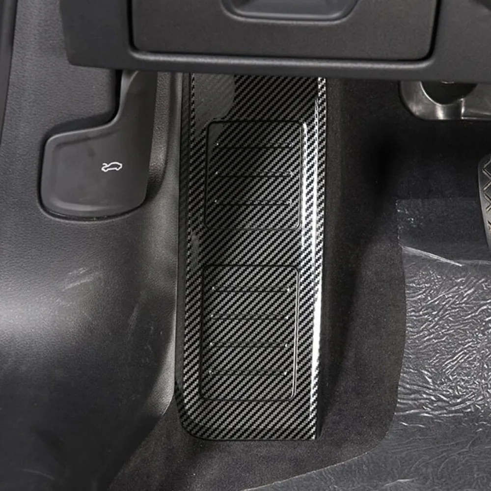 

Для Audi A6 C8 2019 2020 стальная подножка из углеродного волокна левая Подножка педаль Крышка отделка Левая рукоятка водитель