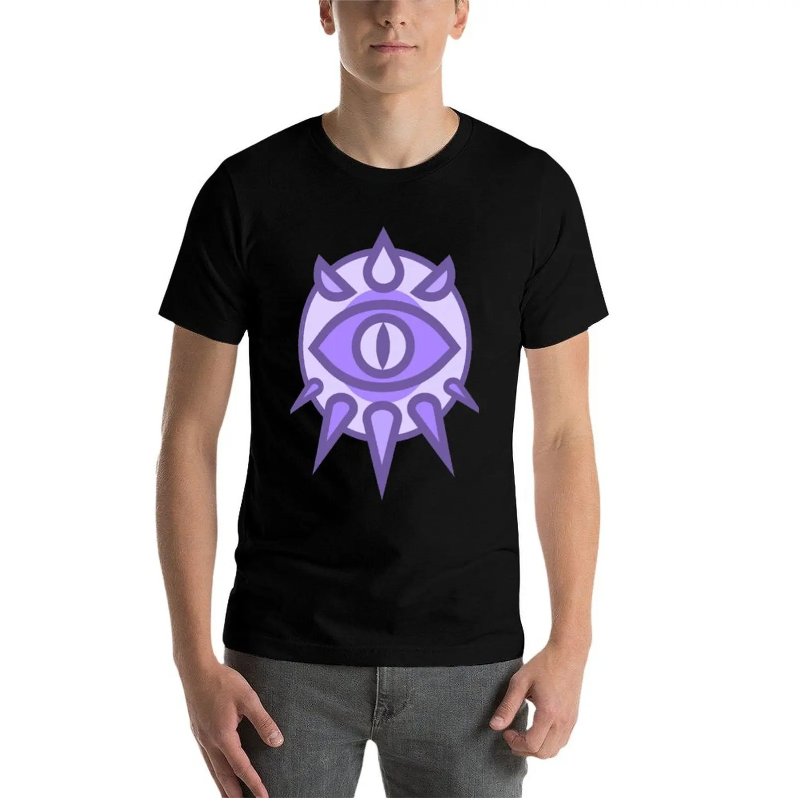 JoCat A Crap Guide to D&D Warlock Icon футболка хлопок