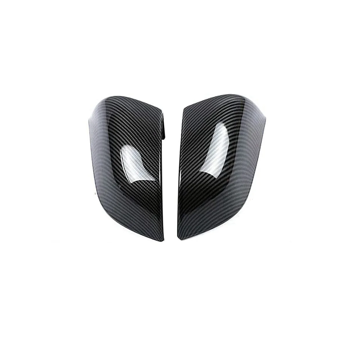 

Side Rearview Mirror Cover Trim for 2021 2022 Exterior Accessories, ABS Carbon Fiber