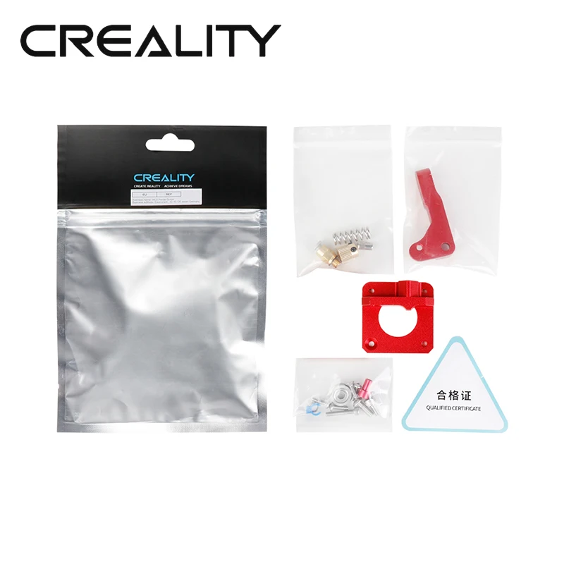 

Creality 3D Original Parts CR-10 Series Extrusion Kit Red Metal For Ender-3 Ender-5 CR10 Series