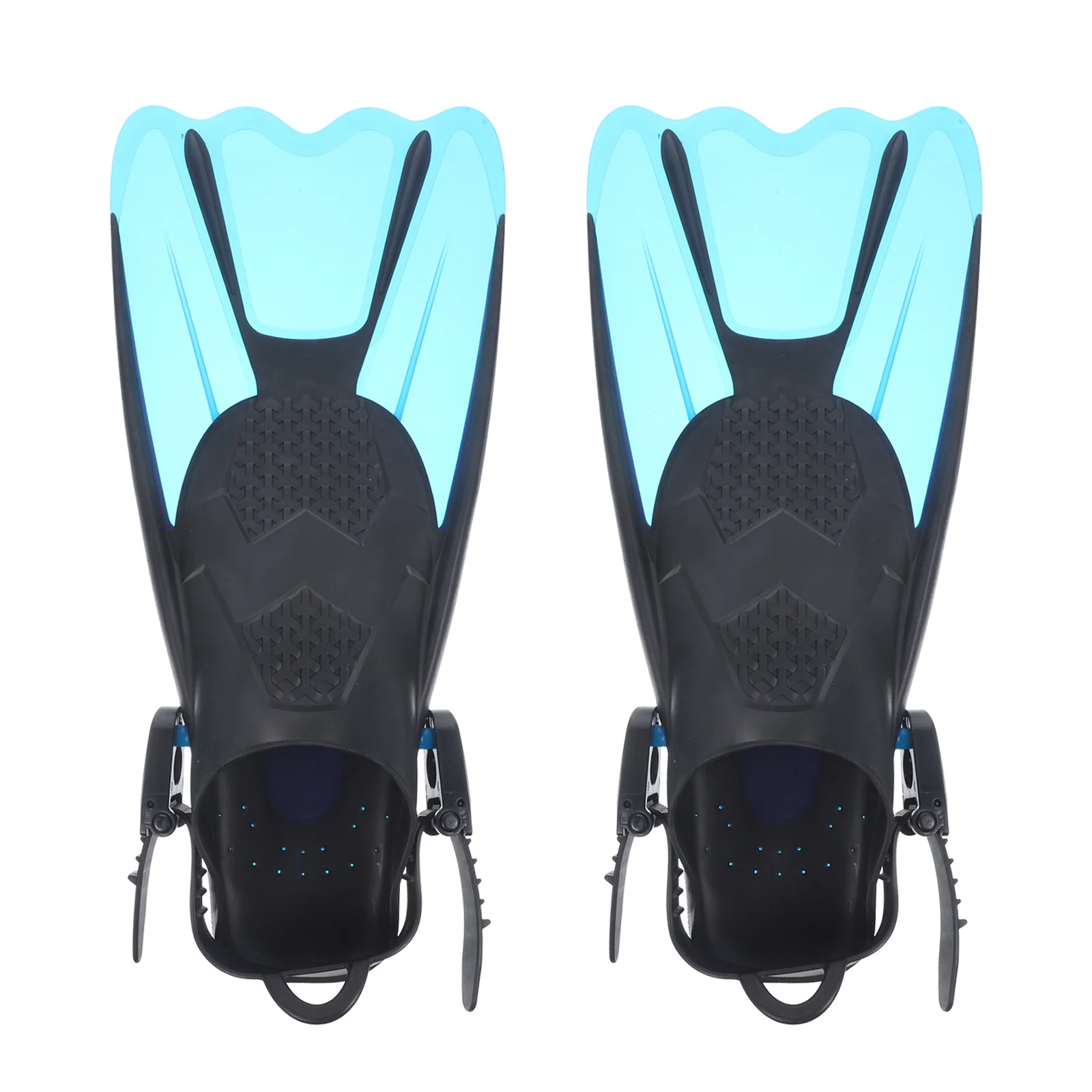 

2 Pcs Diving Fins Swimming Training Goodies Adults Flippers Kids Necessary Snorkeling Accessories Men Equipment Open Heel