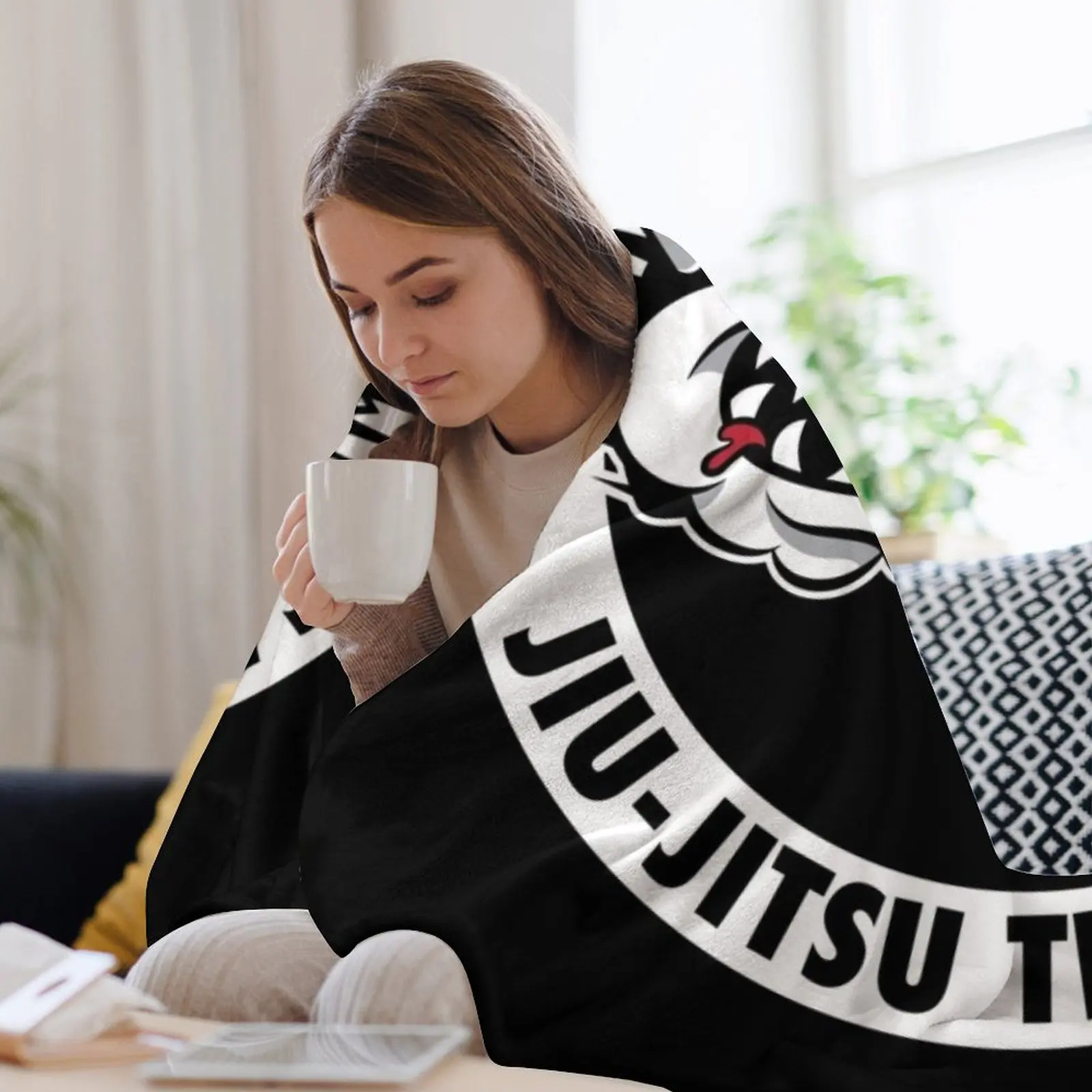 Плед команды Carlson Gracie Jiu-Jitsu