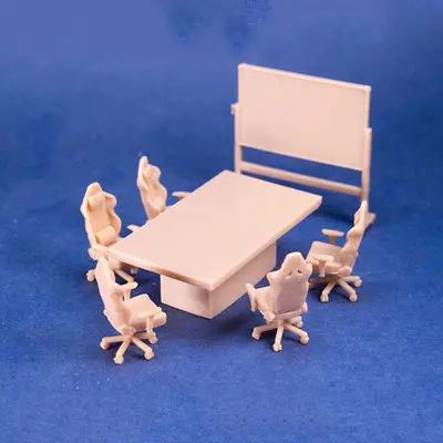 Scene Unpainted White Model