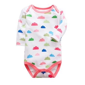 Newborn Bodysuit Baby Babies Bebes Clothes Long Sleeve Cotton Printing Infant Clothing 1pcs 0-24 Months 5
