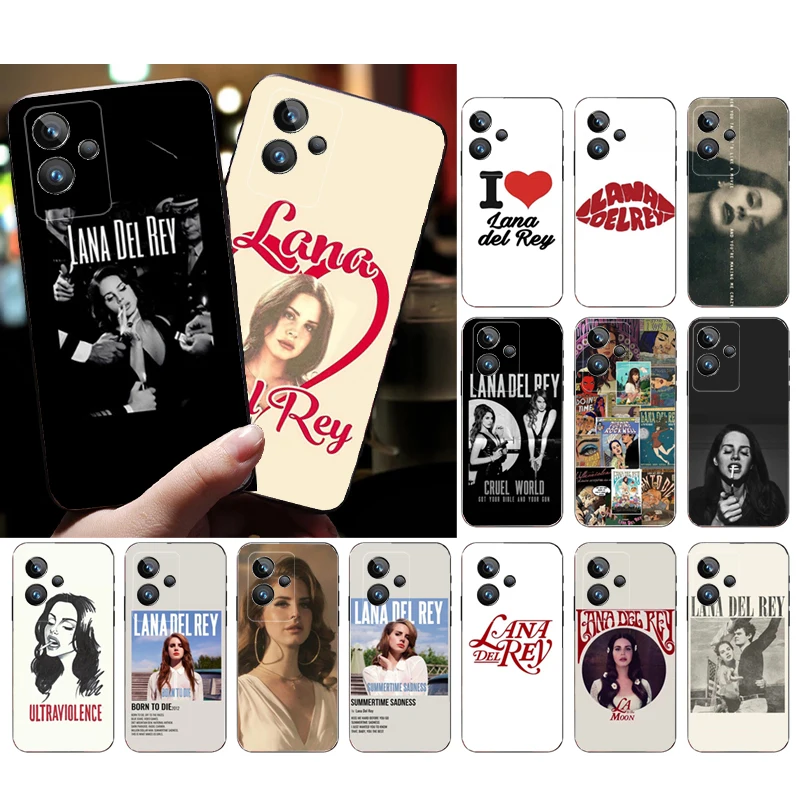 

Lana Del Rey Phone Case for OPPO Realme 10 Pro Plus 9 8 7 6 Pro GT 2 Pro X2 Pro C21Y C11 X3 SuperZoom Funda
